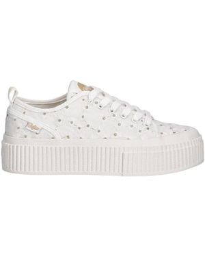 Buffalo Baskets basses MADISON LOW BLOOM - Blanc