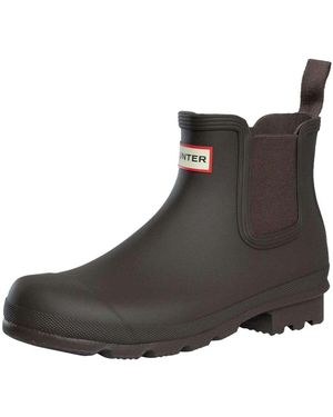 HUNTER Bottes Bottes Chelsea originales - Noir