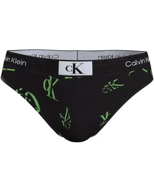 Calvin Klein Culottes & slips 000QF7222EGNG - Noir