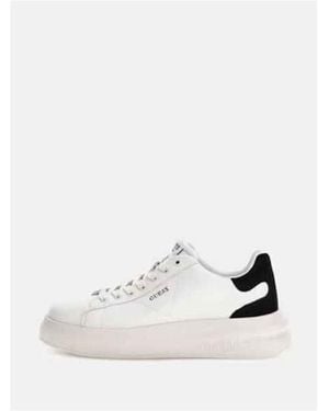 Guess Baskets Fljelb Lea12-Whblk - Blanc