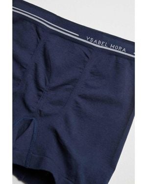 Ysabel Mora Caleçons Boxer bleu marine