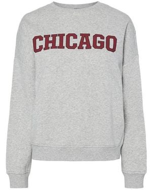 Pieces Sweater - Grijs