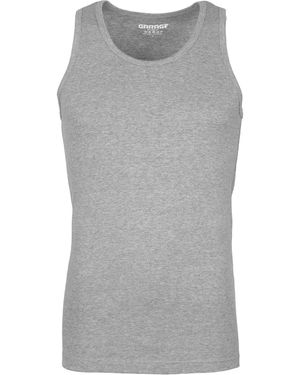 Garage T-Shirt Débardeur Basique Stretch - Gris