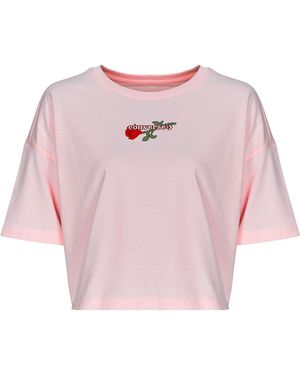 Converse T-Shirt Tlmn Vday Crop Os Tee - Rosa