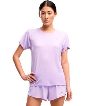 PUMA Chemise W Run Velocity Tee - Violet