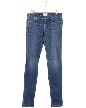 Current/Elliott Jeans Jean slim en coton bleu
