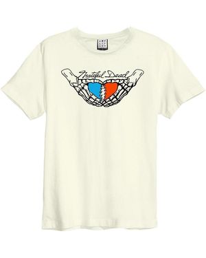 Amplified T-shirt Heart Shape - Blanc