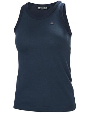 Helly Hansen T-Shirt Korte Mouw Skagen Singlet - Blauw