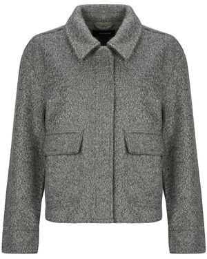 ONLY Giubbotto Onlsanne Boucle Short - Grigio