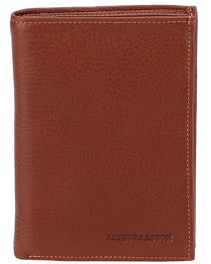 Arthur Et Aston Portefeuille Portefeuille Arthur et Aston Ref 67340 Cognac 10.5*14.5 cm - Marron