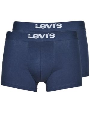 Levi's Boxer Solid Trunk Pack X2 - Blu