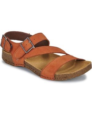 Art Flache Sandalen I Breathe - Braun