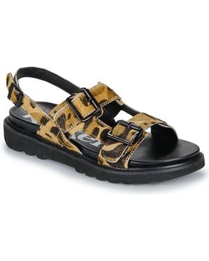 Kickers Platte Sandalen Neosummer - Zwart
