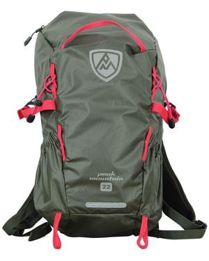 Peak Mountain Sac de sport Sac à dos 22L MONTY - Vert