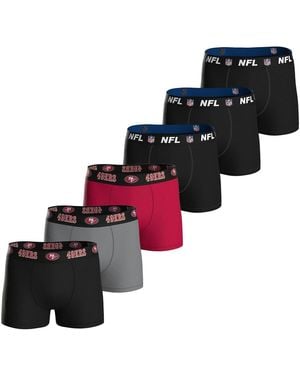 Nfl Caleçons Caleçon 6Pk Boxers - Rouge