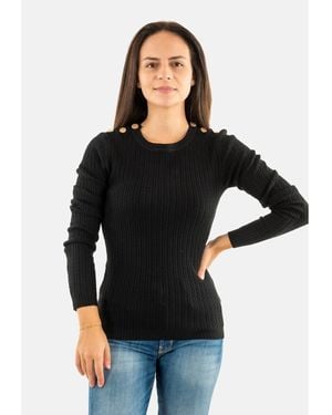 Molly Bracken Pull La906Dn - Noir