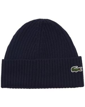 Lacoste Bonnet Hjm - Bleu