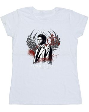 Super.natural T-shirt Join The Hunt - Blanc