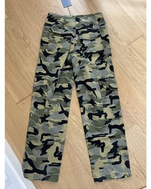 Loavies Pantalon Cargo Militaire - Vert