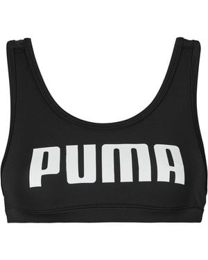 PUMA Brassières de sport 4KEEPS BRA - LOGO - MID - Noir