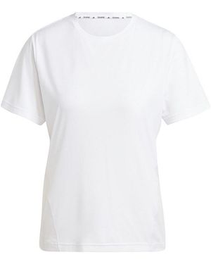 adidas T-Shirt Korte Mouw D4T - Wit
