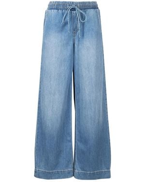 Vero Moda Jeans Larghi Vmallison Mr Wide Jeans - Blu