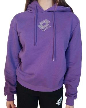 Lotto Leggenda Sweatshirts À Capuche Ltd583 - Violet