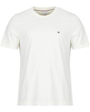 Tommy Hilfiger T-shirt ESS SEASONAL REG FIT SOLID TEE - Blanc
