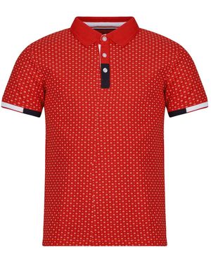 BOTD Polo Shirt Korte Mouw Achird - Rood