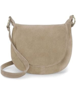 O My Bag Sac Bandouliere LITTLE CITIZEN SUEDE - Neutre