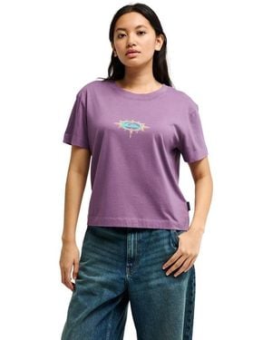 Quiksilver T-Shirt Standard - Violet