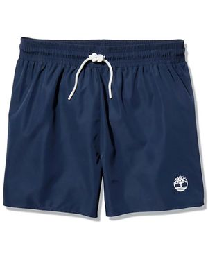 Timberland Maillots de bain solid logo swim - Bleu