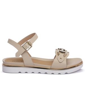 Keys Platte Sandalen Ottavia - Metallic