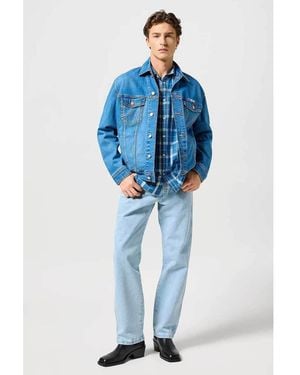 Wrangler Jeans Jean 13MWZ COWBOY CUT Bleach - Bleu