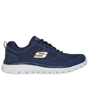 Skechers Baskets 52635-NVOR - Bleu