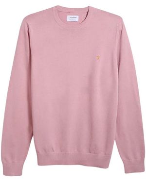 Farah Sweat-shirt Mullen - Rose