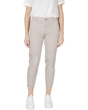 Street One Pantalon QR Chino peach Twill Co/Ea 378680 - Neutre