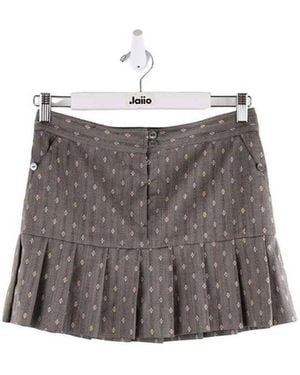 Paul & Joe Jupes Mini jupe en coton - Gris