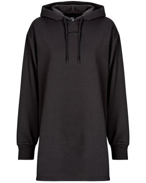 Vans Kurze Kleider Fleece Dress - Schwarz