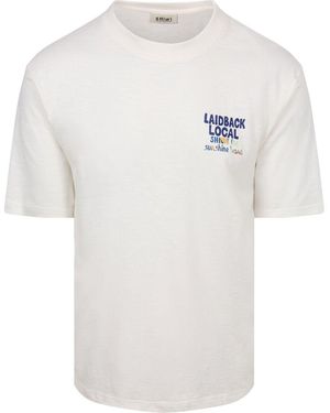Shiwi T-shirt T-shirt Finn Laidback Local Blanche