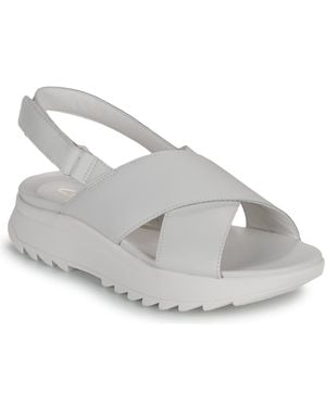 Clarks Flache Sandalen Dashlite Wish - Grau