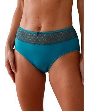 Daxon Culottes & slips by - Culotte midi dentelle - Bleu