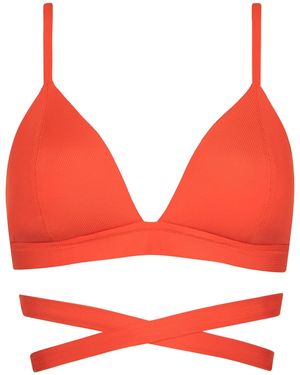 Lisca Bikini Normandie Driehoekige Beugel Top - Rood
