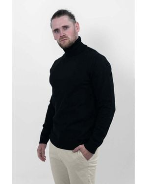 Vercate Pull Col - Noir