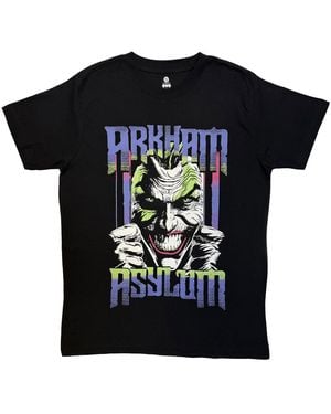 Dc Comics T-Shirt Arkham Asylum - Noir