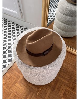 Sans marque Chapeau Chapeau - Marron