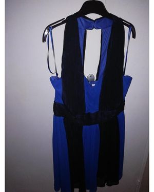 Manoukian Robe courte Robe cocktail - Bleu