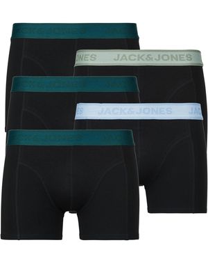 Jack & Jones Boxer Jacwesley Solid Trunks X5 - Verde