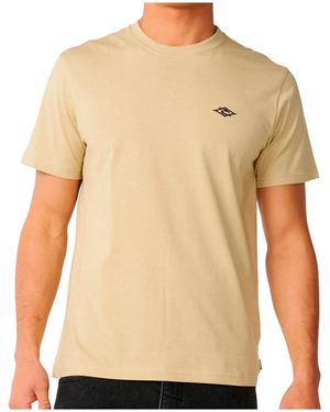 Rip Curl T-Shirt _M_Streamline Embroid Tee - Neutre