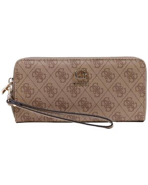 Guess Portefeuille COLEEN LOGO SML ZIP SWSG97 56146 - Marron